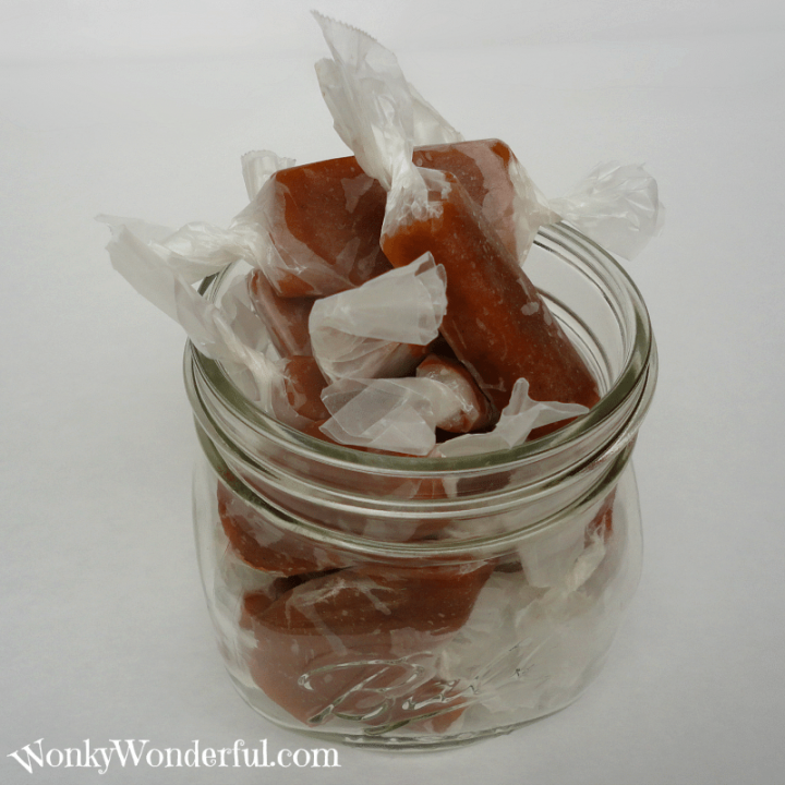 Eggnog Caramels
