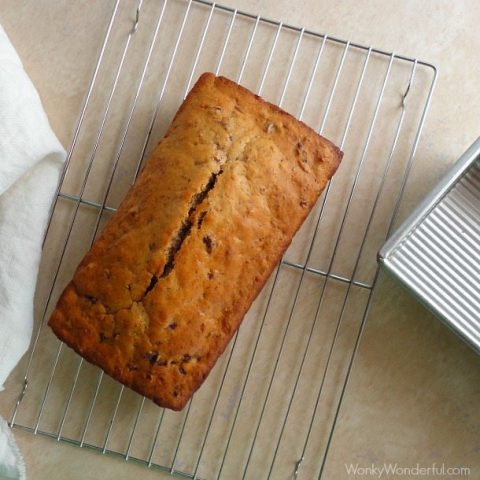 Orange Glazed Cranberry Bread Recipe - wonkywonderful.com