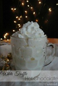 White Truffle Hot Chocolate Recipe - wonkywonderful.com