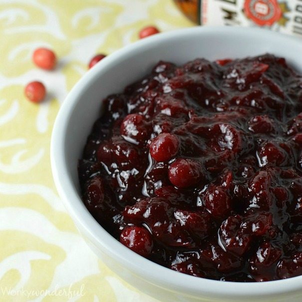 dark red sauce in white bowl