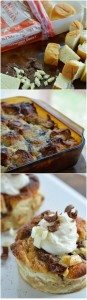 Tiramisu White Chocolate Bread Pudding - This individual dessert recipe is flavored with coffee, milk chocolate, white chocolate and mascapone.