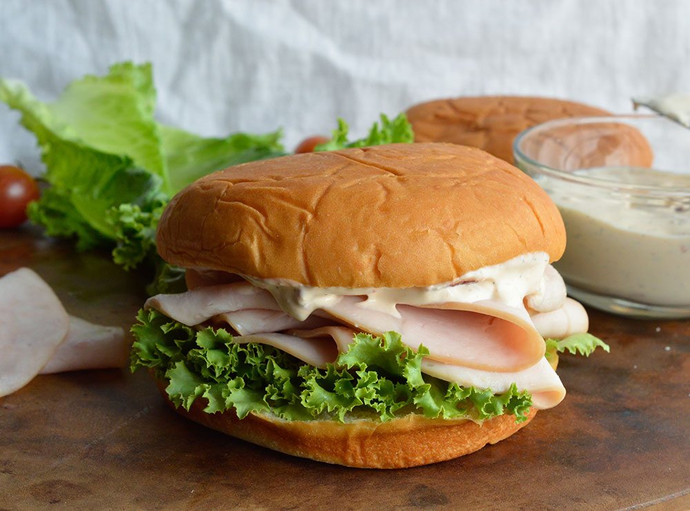 This Turkey Sandwich with Chipotle Ranch Dressing is a flavorful and filling lunch or dinner. And the Homemade Ranch Dressing Spread with Chipotle Peppers is to die for!