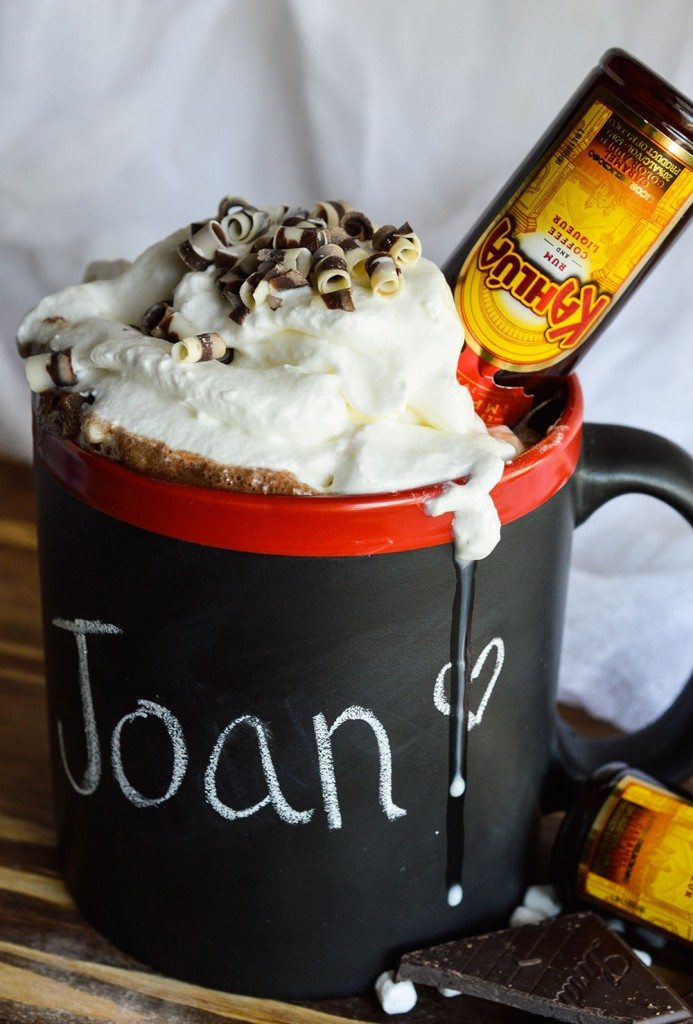Make this homemade Hot Cocoa Mix Recipe for yourself or to give as an edible gift. This DIY cocoa mix makes the perfect sweet, chocolate beverage to drink on chilly winter nights! Spike it with Kahlua for the ultimate adult dessert!