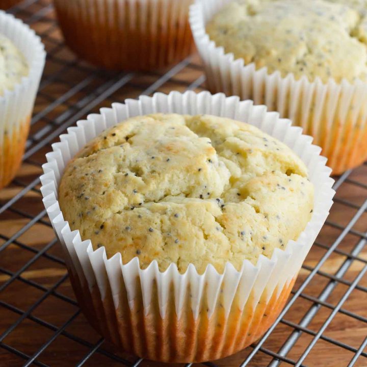 Almond Poppy Seed Muffins