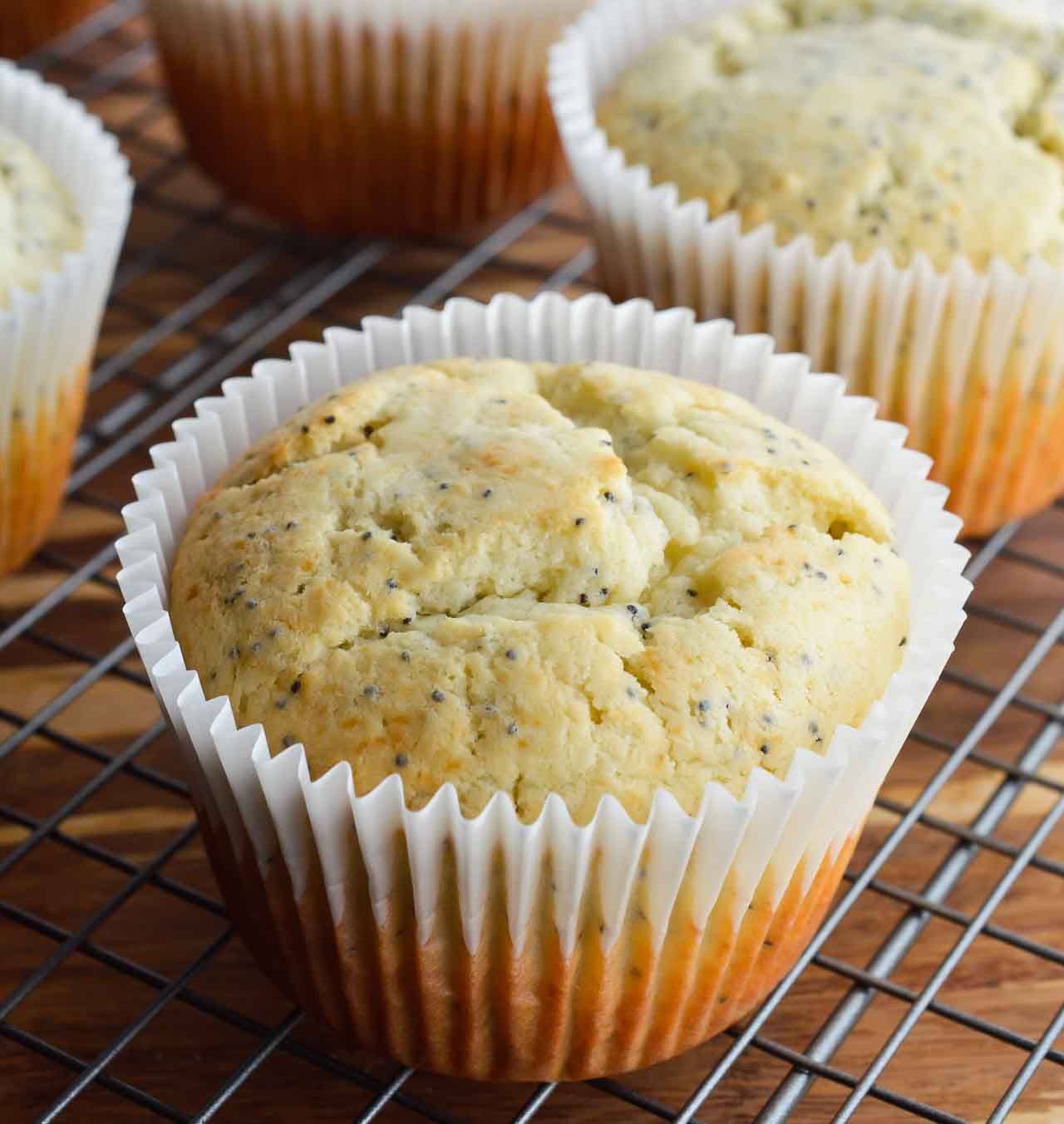 Almond Poppy Seed Muffins