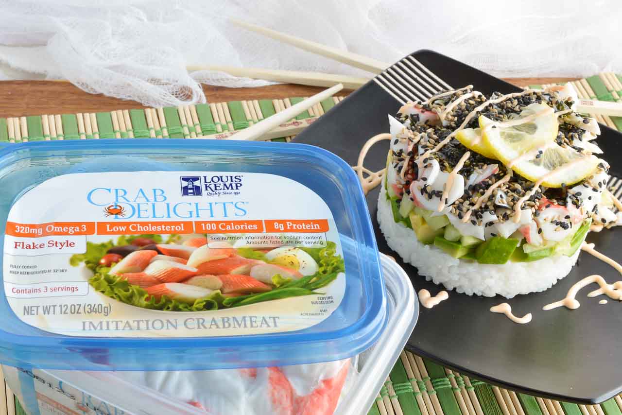 Homemade Sushi Stacks have all of the great flavors of a California Roll! This recipe is perfect for parties, special occasions or a fun dinner night. No special equipment needed!