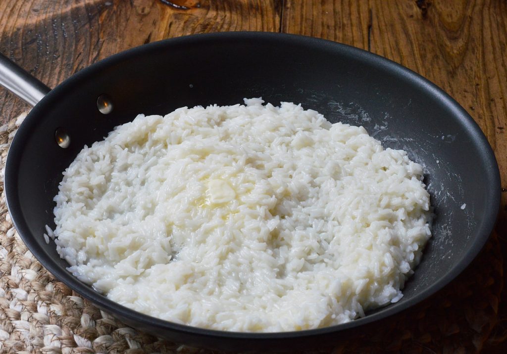 This 5 Ingredient Breakfast Rice Recipe is a dish from my childhood. Not only is it quick and easy but a 3rd grader can make it. . . I did. Sweet white rice swimming in milk and butter with a sprinkle of cinnamon. Top this comforting breakfast bowl with you favorite fruit, nuts or yogurt.