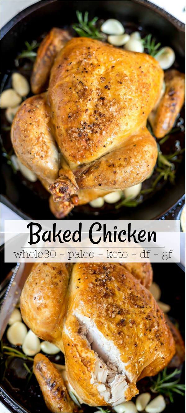 Easy Roast Chicken Recipe - dinner recipes easy chicken - chicken recipes - chicken dinner - baked chicken whole30 - whole 30 chicken recipes - whole 30 chicken dinner - low carb chicken dinner - low carb chicken recipe - keto diet recipes - paleo whole chicken - paleo chicken dinner - chicken roast - perfect roast chicken - how to roast chicken easy roast chicken recipe photo collage