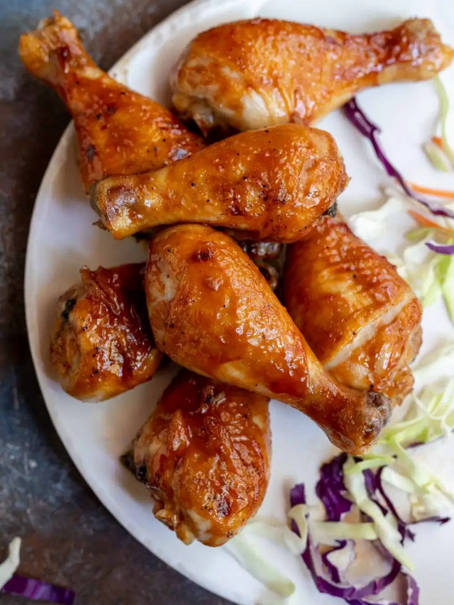 Baked Bbq Chicken Legs Recipe
