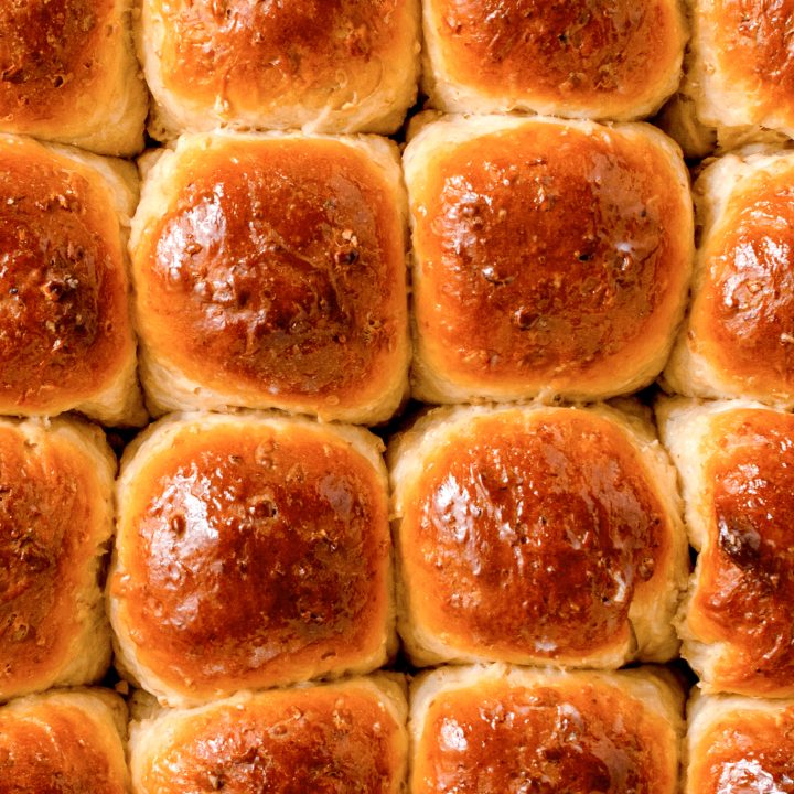 golden baked rolls