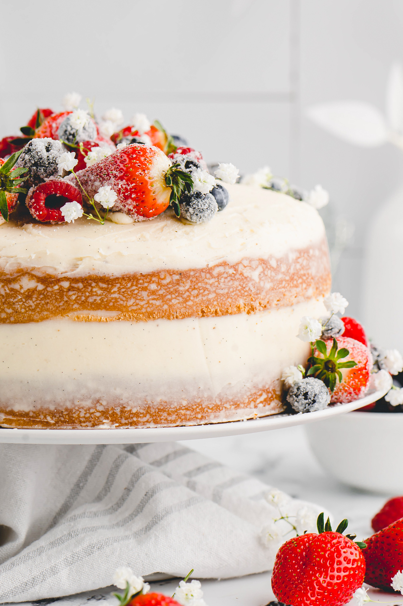 Vanilla Naked Cake