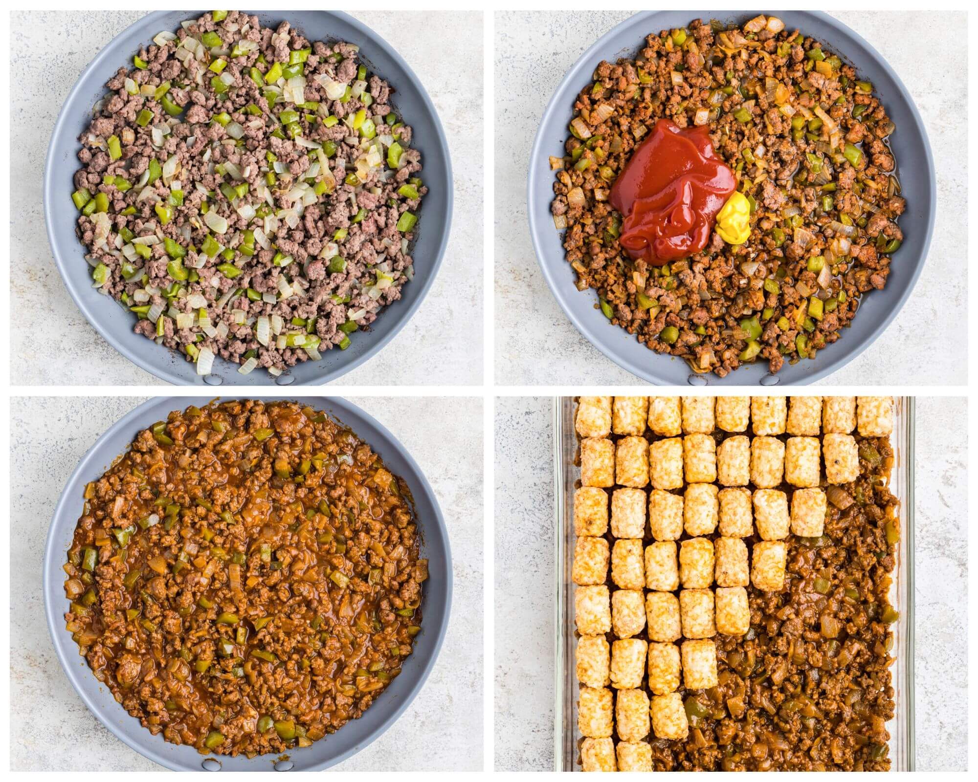 sloppy Joe process photos