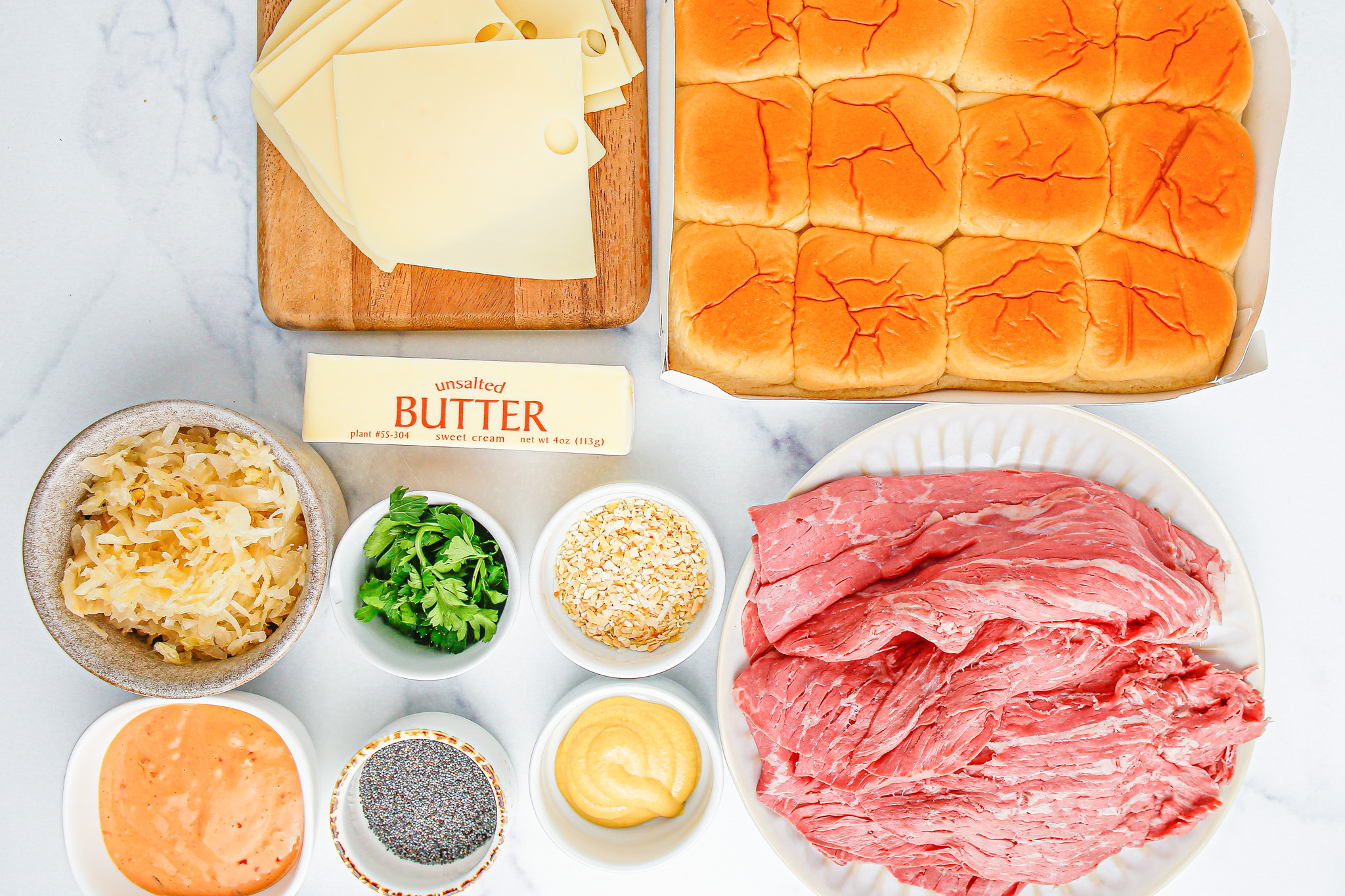 slider ingredients