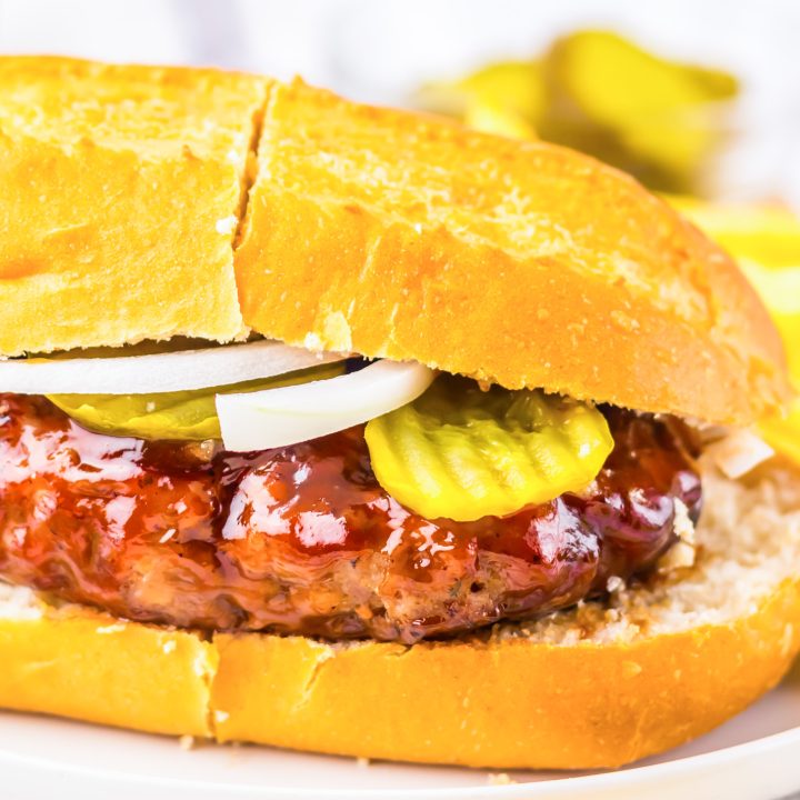 saucy patty on golden bun