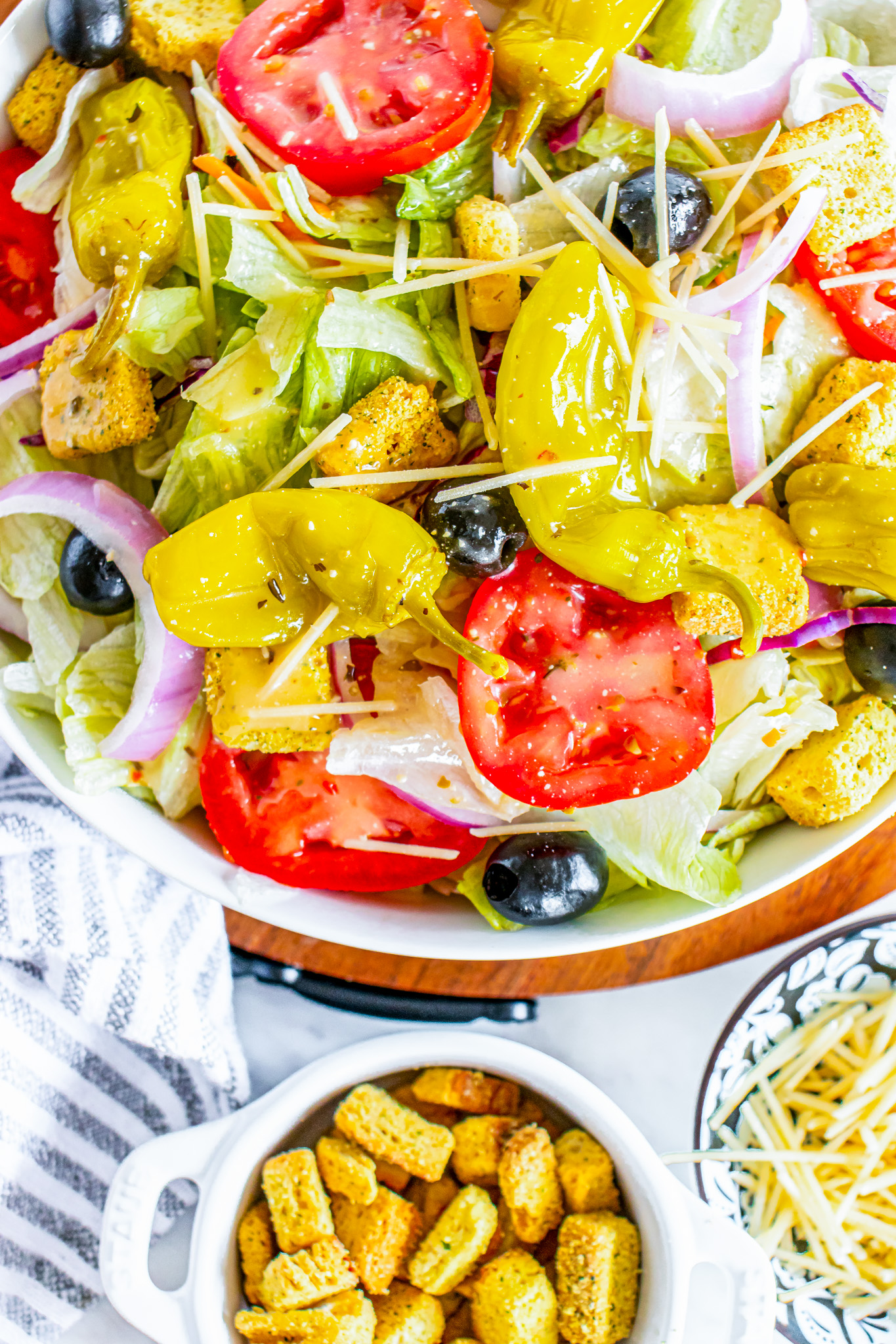 prepared Italian salad
