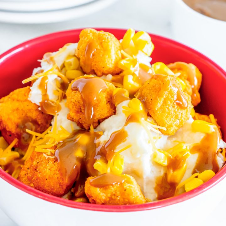 prepared chicken bowl
