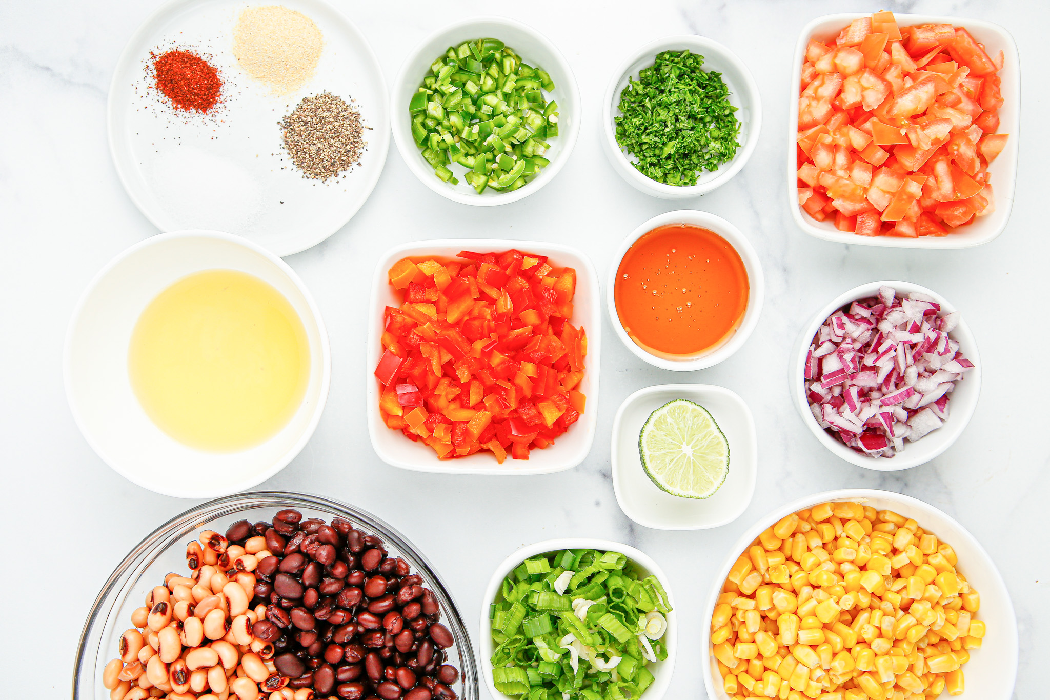 ingredients on counter
