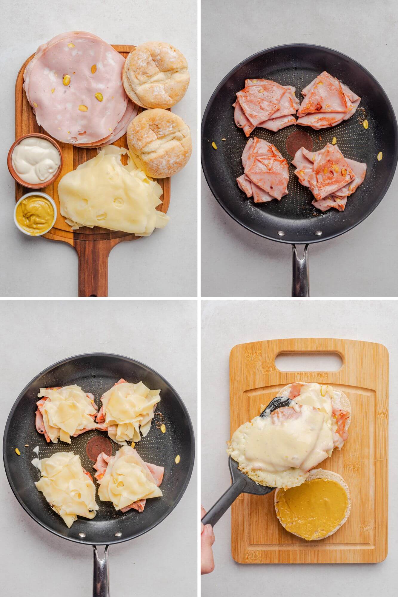 sandwich process photos