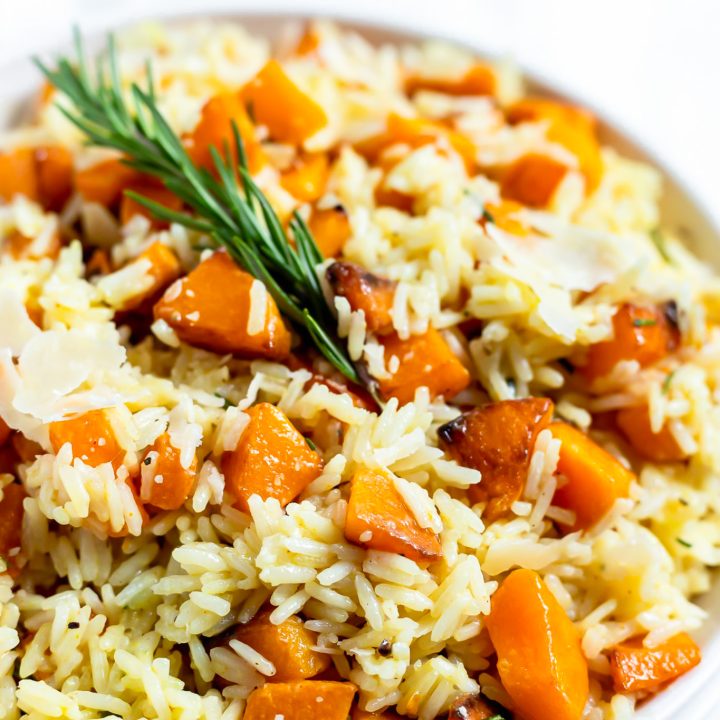 BUTTERNUT SQUASH RICE