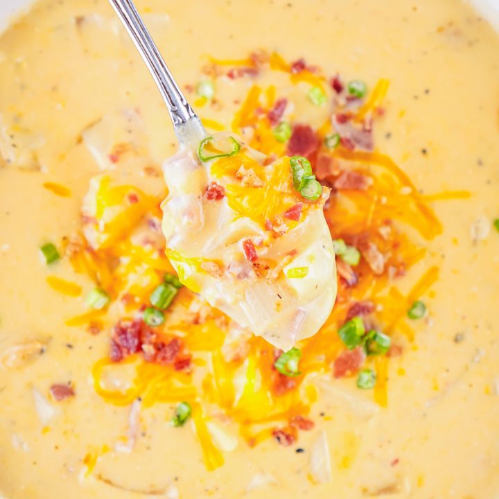 SLOW COOKER POTATO SOUP